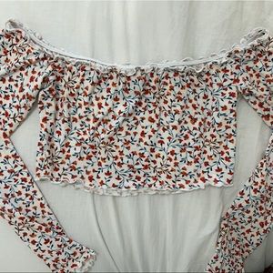 Long Sleeve Crop Top